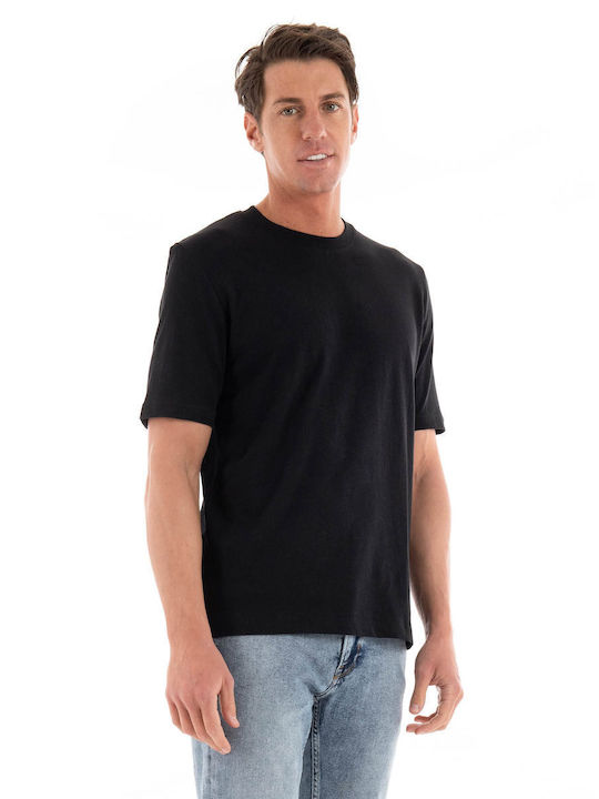 Marc O'Polo Men's Short Sleeve Blouse Men's Black