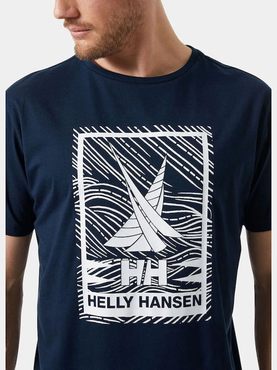 Shoreline T-shirt Navy Blue
