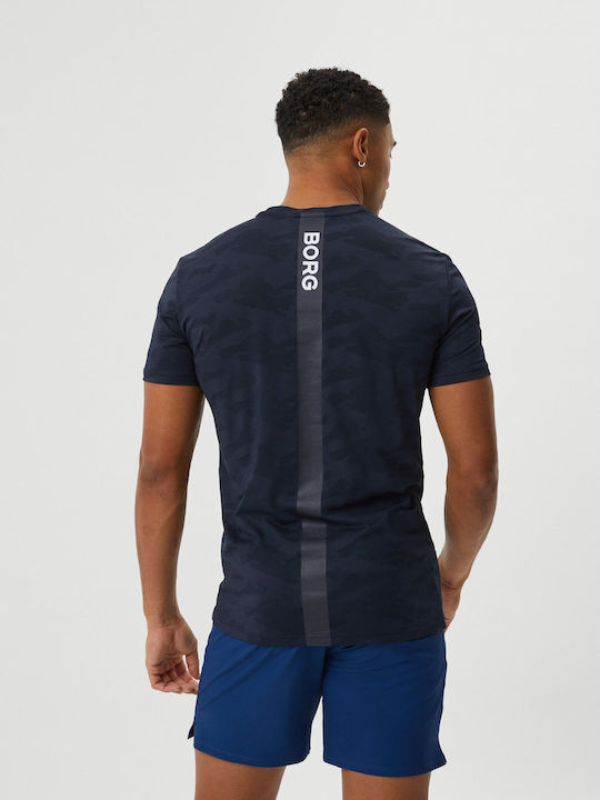 Men's Athletic T-shirt Short Sleeve Night Sky