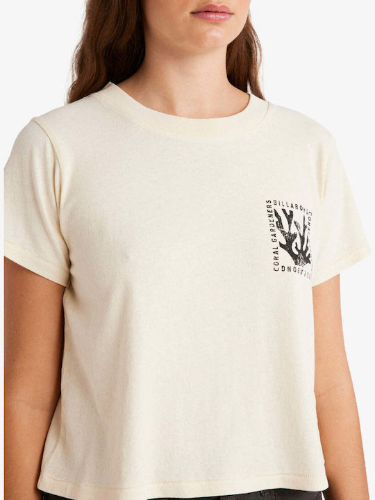 Coral Garderner Γυναικείο T-shirt White Cap