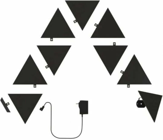 Nanoleaf Декоративна Лампа Черен 9бр