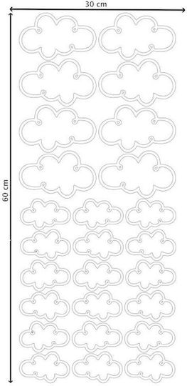 Pom Le Bonhomme Παιδικό Διακοσμητικό Αυτοκόλλητο Τοίχου