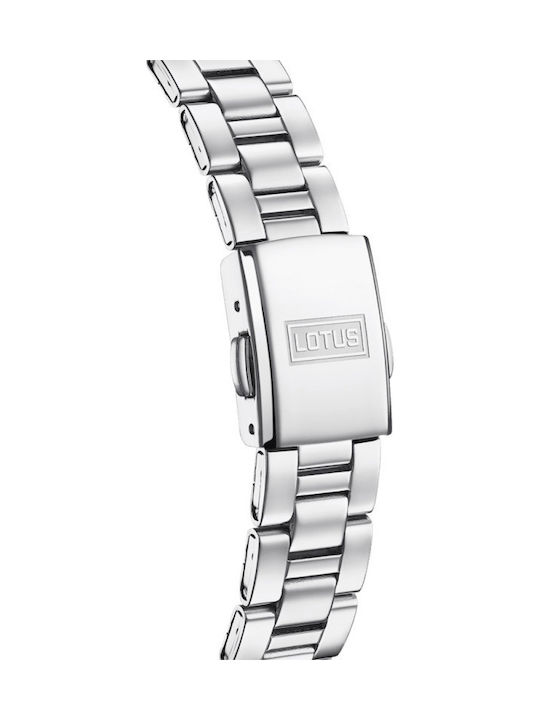 Lotus Watches Ρολόι Μπαταρίας με Μεταλλικό Μπρασελέ Lotus Watches Ρολόι Μπαταρίας με Μεταλλικό Μπρασελέ