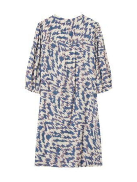 Summer Mini Blue Dress