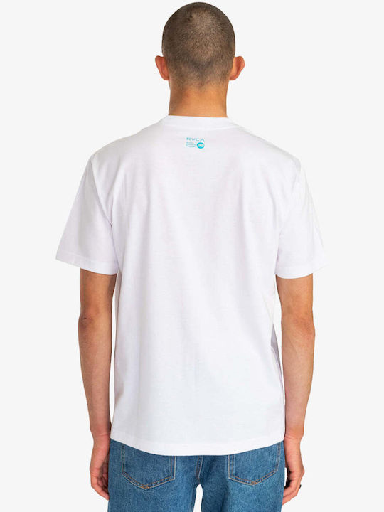 RVCA Men's Short Sleeve T-shirt White