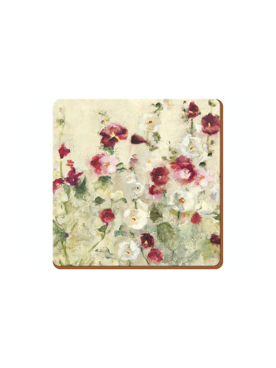 Creative Creative Tops Premium Coasters Στρογγυλό Σουβέρ Ξύλινο 10.4cm 6τμχ