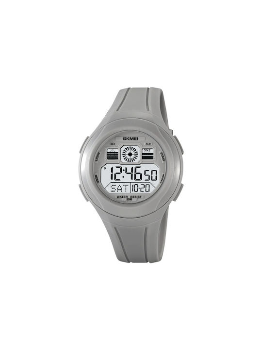 Skmei Digital Watch Chronograph Battery in Gray Color