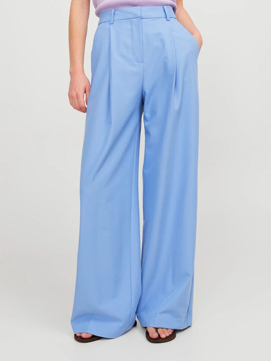 Damen Stoff Hose in Weitem Schnitt Ciel