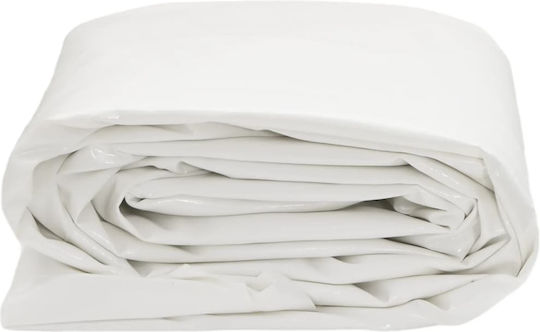 vidaXL Impermeabil Prelată 600gr/m² 2x1.5m. Heavy Duty Alb