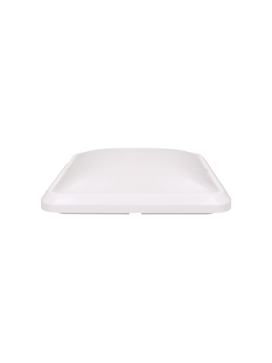 Orno Pătrat Panou LED Putere 16W cu Alb Natural Lumini