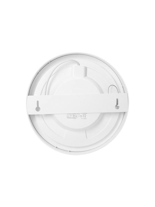Adviti Rotund Panou LED Putere 24W cu Alb Natural Lumini 24.6x24.6cm.