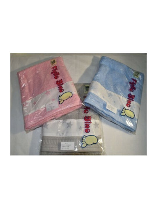 Figlio Bino Set Babyhandtücher 2 Stück Grey