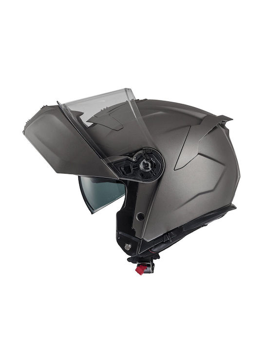 Premier Legacy GT DCA Anthrazit Matt U17 BM Motorcycle Helmet Flip-Up ECE 22.06 with Pinlock and Sunvisor