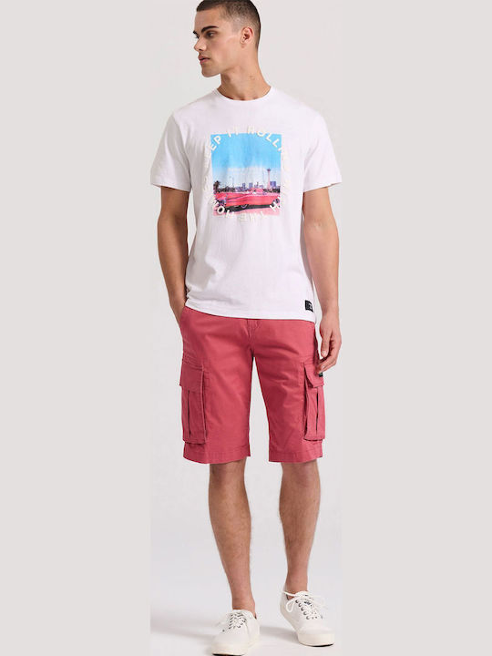 Herrenshorts Cargo Rot