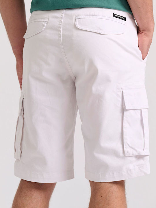 Funky Buddha Herrenshorts Cargo Weiß