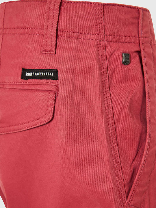 Herrenshorts Cargo Rot