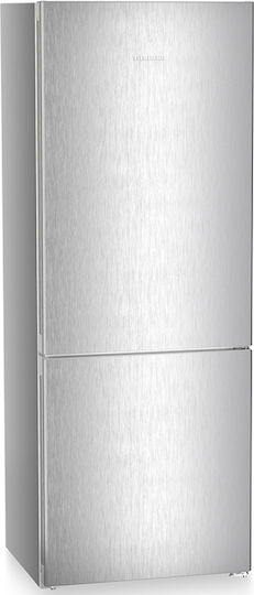 Liebherr Ψυγειοκαταψύκτης 486lt NoFrost Υ201.5xΠ74.7xΒ67.5εκ. Inox Plus