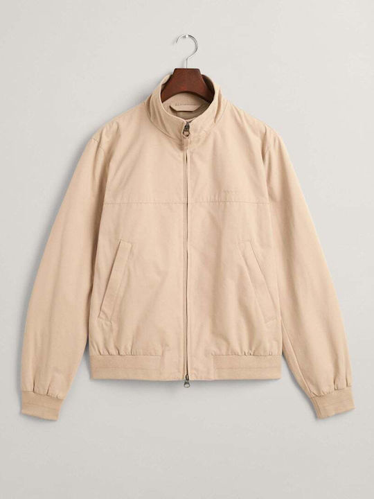 Gant Herren Jacke Lässig Beige