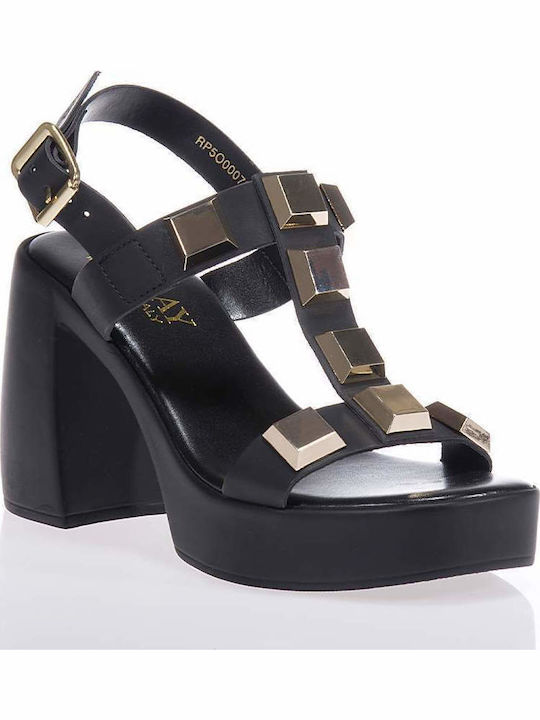 Saba Sandale Negre