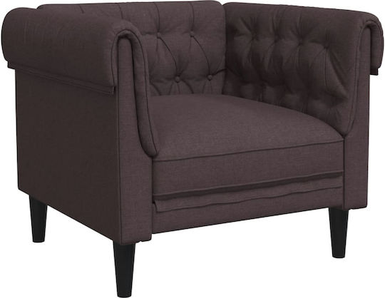 Πολυθρόνα Chesterfield 78.5x74.5x74.5cm