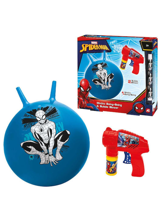 Παιχνιδολαμπάδα Spiderman Boing & Bubble Gun για 3+ Ετών AS
