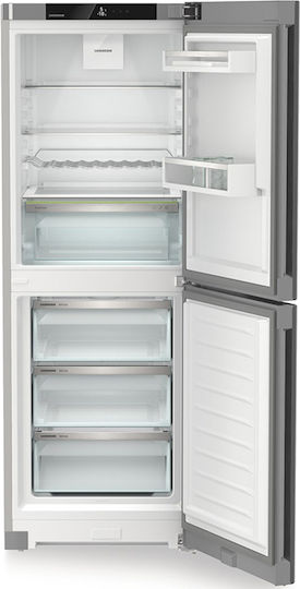 Liebherr Combină frigorifică 280lt NoFrost Î165.5xL59.7xA67.5cm. Inox Plus