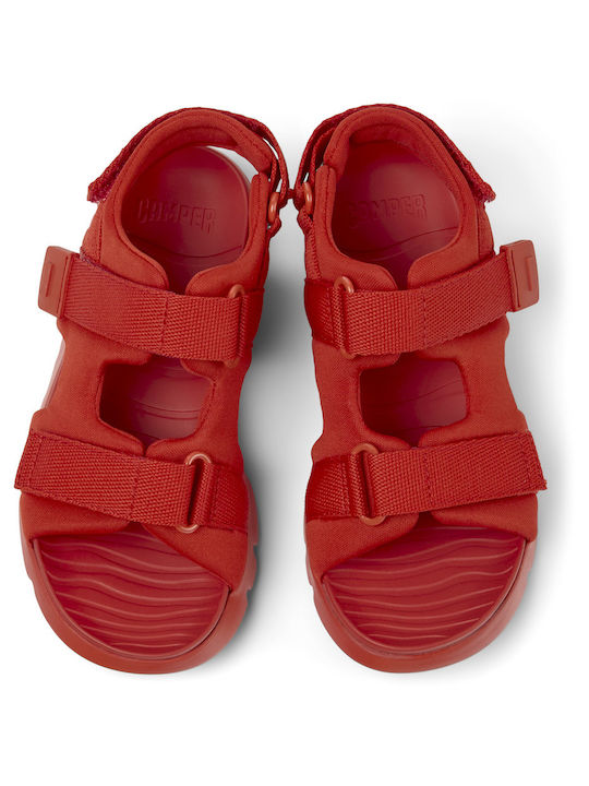 Camper Kinder Sandalen Oruga Rot