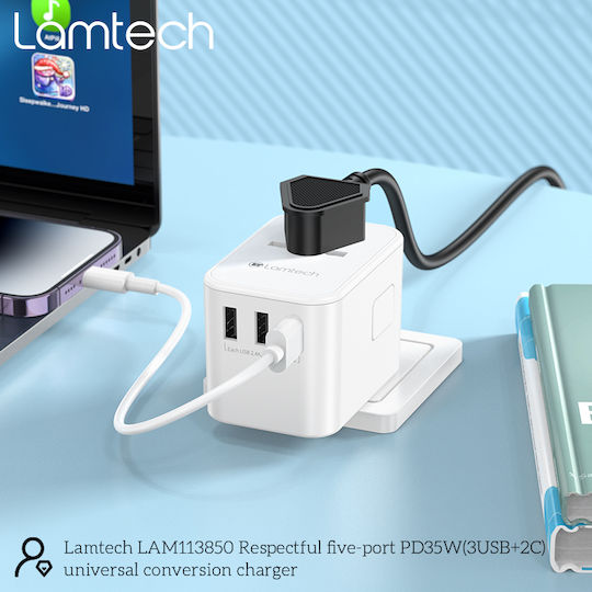 Lamtech Адаптер за контакт в Универсален