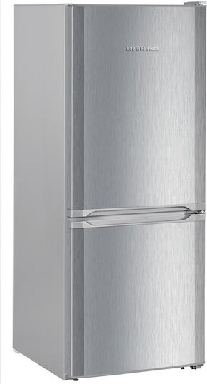 Liebherr Fridge-Freezer 211lt H137.2xW55xD63cm Inox CUele 2331