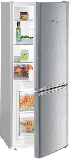 Liebherr Fridge-Freezer 211lt H137.2xW55xD63cm Inox CUele 2331
