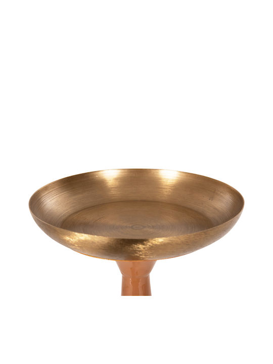 Candle Holder Metal in Pink Color 20x20x87cm 1pcs