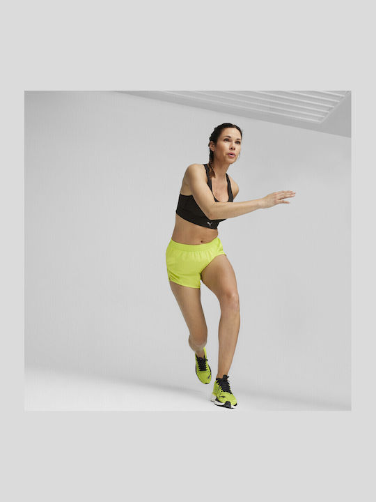 Velocity 3'' Women's Sporty Shorts Yellow