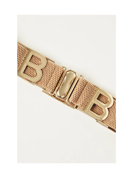 BSB Elastic Women's Belt Beige