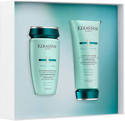 Kérastase Women's Hair Care Set Resistance Limited Edition with Conditioner / Shampoo 2pcs