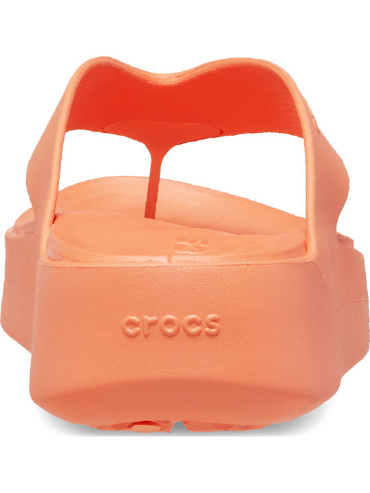 Gataway Platform Flip Women's Platform Flip Flops Orange