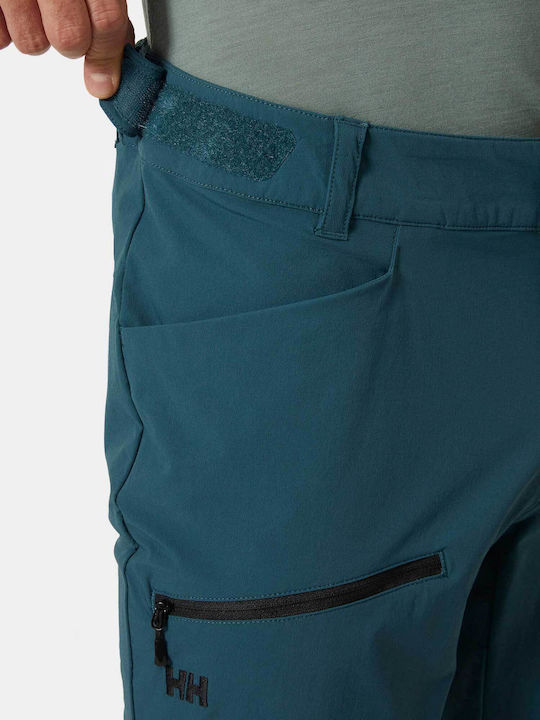 Helly Hansen Ανδρικό Κοντό Παντελόνι Πεζοπορίας Μπλε