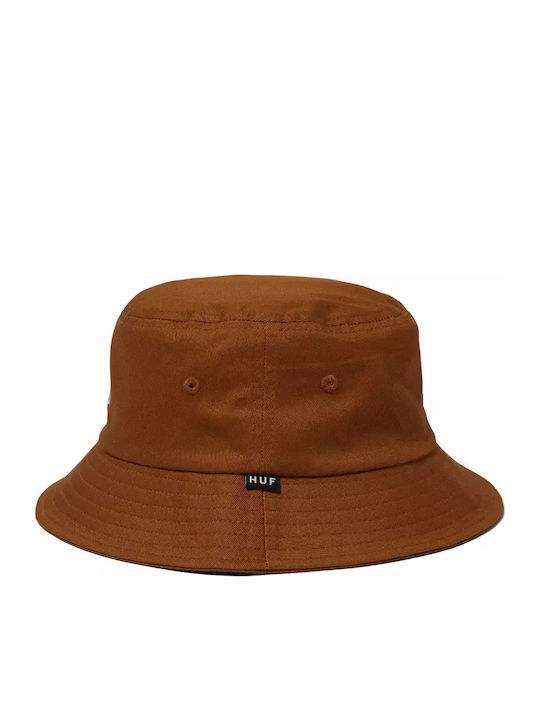 HUF Triple Triangle Herren-Hut Bucket-Stil Braun