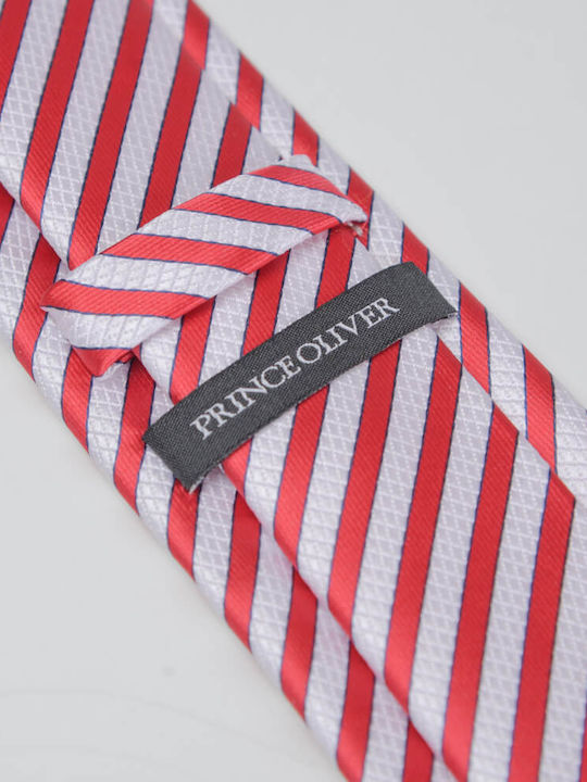 Prince Oliver Men's Tie Printed in Red Color