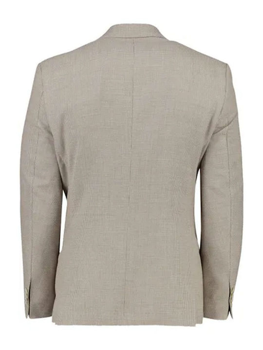 Hugo Boss Men's Suit Jacket Regular Fit Beige