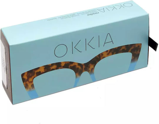 Okkia Γυναικεία Γυαλιά Πρεσβυωπίας +1.50 σε Μπλε χρώμα OK023HB
