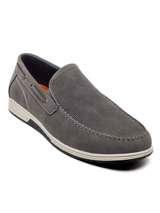 Antonio Donati Men's Boat Shoes Gray