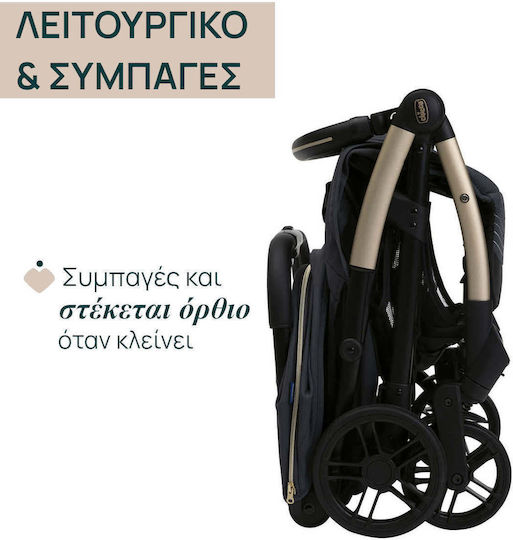 Chicco Goody Baby Stroller Suitable for Newborn Dark Shadow 6.9kg