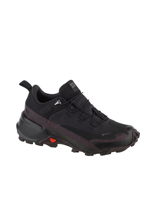 Salomon Cross Hike 2 Femei Pantofi de Drumeție Impermeabil cu Membrană Gore-Tex Negre