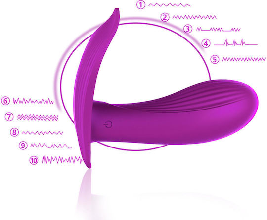 Boss Of Toys Mini Δονητής G-Spot με Απομακρυσμένο Έλεγχο 9.5cm Μωβ