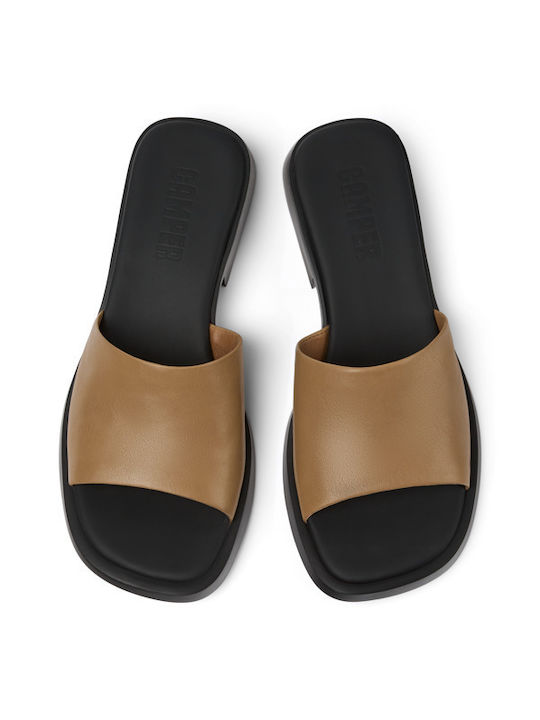 Camper Leather Women's Sandals Brown