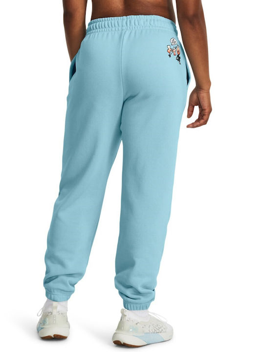 Under Armour Terry Sweatpants Light Blue