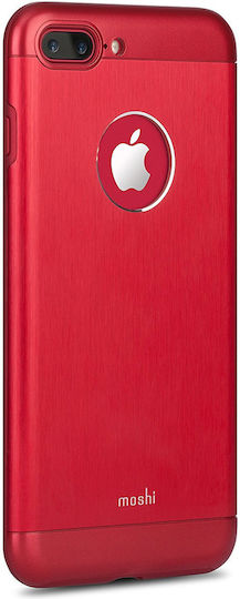 Moshi Armour Back Cover Πλαστικό Κόκκινο (iPhone 8 Plus / 7 Plus)