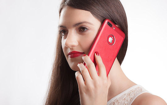 Moshi Armour Back Cover Πλαστικό Κόκκινο (iPhone 8 Plus / 7 Plus)