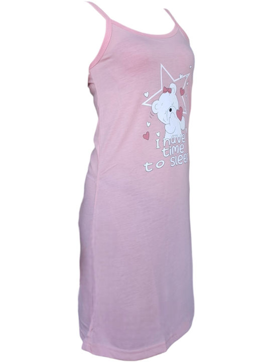 Remix Summer Cotton Women's Nightdress Rose