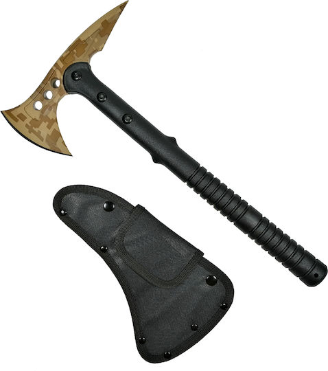 Survivor Axe Set Desert Camo 6 In 1 Multipurpose Rifle Ideallstore 39 Cm